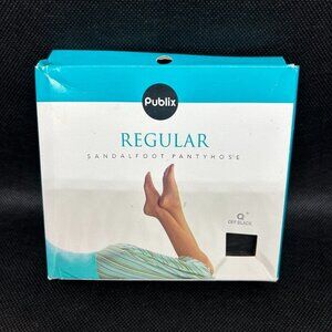 New in package Ladies Publix regular sandlefoot pantyhose